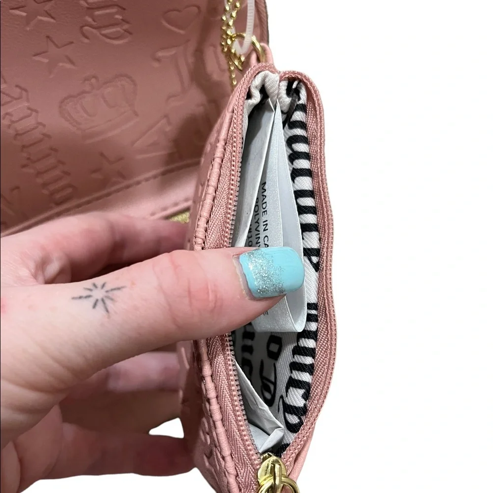 BNWT. JUICY COUTURE BLUSH WORD PLAY BACKPACK - Picture 13 of 13